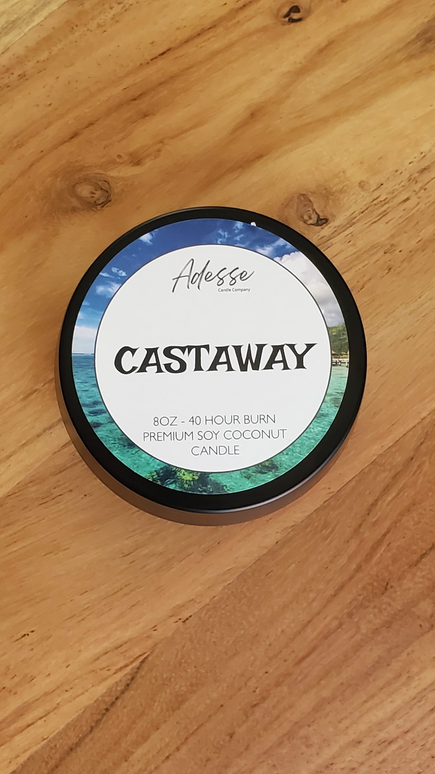 Castaway Black Tin 8oz